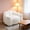 White, variant on Howcool Adult Lotus Compression Bean Bag Sofa, No Assembly Easy to Move with Pull Ring for Living Room Bedroom