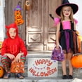 thumbnail image 5 of Esta bolsa de dulces de Halloween de 3 piezas presenta un diseño plegable para un fácil almacenamiento y portabilidad sin ocupar demasiado espacio, y está preparada para las actividades de H, 5 of 5