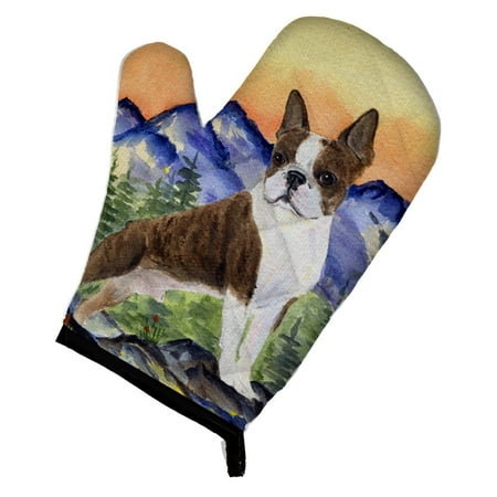 

Carolines Treasures SS8162OVMT Boston Terrier Oven Mitt Large multicolor