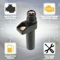 thumbnail image 3 of Unique Bargains Car Crankshaft Position Sensor Replacement 31537528 for Mercedes-Benz C220 1996, 3 of 7
