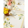thumbnail image 2 of Design Imports CAMZ11728 Set de Table Imprimé Lemon Bliss - Lot de 6, 2 of 2
