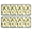 Sunflower and Leaf White Pattern, variant on Sunflower White Pattern Anti Fatigue Kitchen Rugs Set Of 2, Non Slip Washable Decorative Floor Mats for Sink Laundry and Home Use, 17"x47"