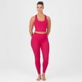 thumbnail image 6 of YITTY Active Women's UltraLuxe Built-in Bra Tank Top, Athleisure, 4-Way-Stretch, Raspberry Pink, XS, 6 of 7