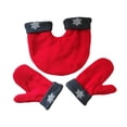 thumbnail image 4 of GUOOL Mitaines à Main pour Couple Hommes Femmes Douces pour Courir par Temps Froid Extérieur Rouge, 4 of 9