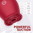 thumbnail image 2 of OCTMOM Rose Toys Rose Sex Toys Vibrators for Women G Spot Vibrator Partner Toys for Adult Pleasure Stimulator, Red, 2 of 8