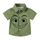 thumbnail image 3 of Blusa y camisa de manga corta con cuello vuelto para niños y niñas, moda, estampado bonito con bolsillo, camisa informal de manga corta para niño., 3 of 8