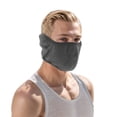 thumbnail image 6 of Unique Bargains 1 Pc Two-in-one Face Mask Ear Protection Balaclava for Cycling Dark Gray, 6 of 6