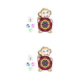 thumbnail image 1 of Vogacara Tablero de dardos de bola adhesiva de plástico para colgar en la pared interactivo para padres e hijos, juego deportivo para interiores y Type1 NO1 Vogacara CBP444372, 1 of 5