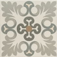 thumbnail image 6 of The Tile Life Ellis Taco 6.5" x 6.5" Gray Encaustic Porcelain Floor & Wall Tile 20-Piece, 6 of 20