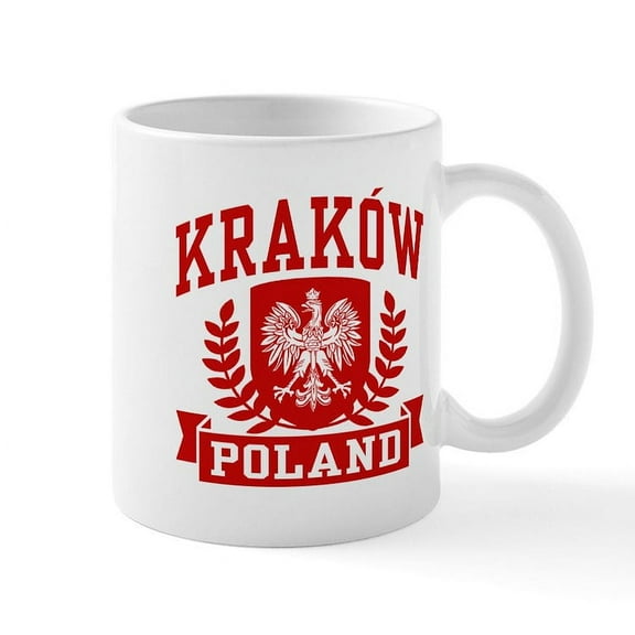 CafePress - Krakow Poland Mug - 11 oz Ceramic Mug - Novelty Coffee Tea Cup