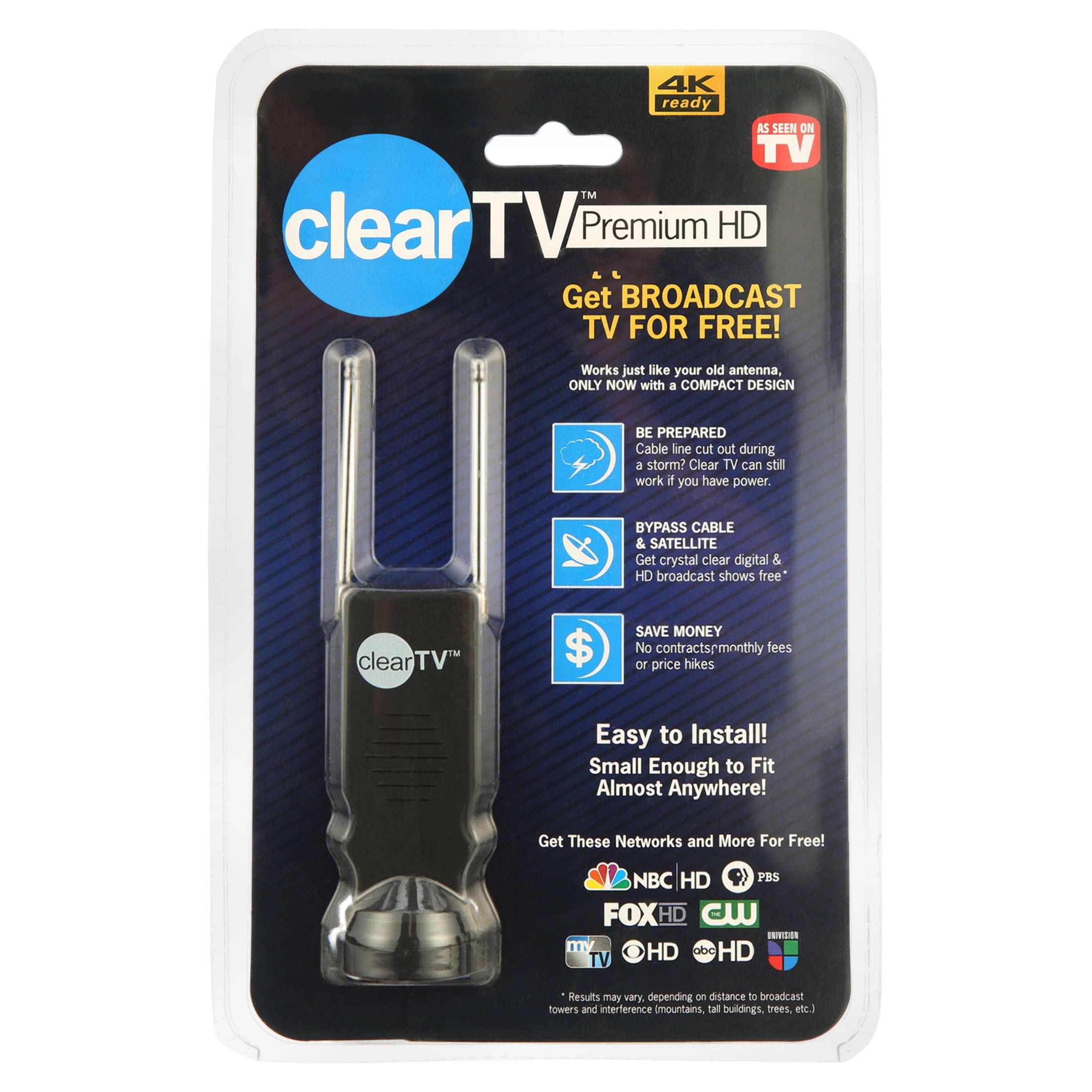 clear tv premium hd as seen on tv