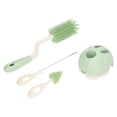 thumbnail image 2 of Cepillos Limpiadores De Botellas De Silicona, Juego De Cepillos Multiusos Para Botellas De Leche, Ergonómico, Ahorro De Mano De Obra, Conveniente Con Base Para Pajita, 2 of 7