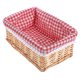 thumbnail image 3 of Willow Wicker Storage Basket with Liner Multi Versatile Storage Lined Wicker Baskets for Shelves, 3 of 5