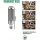thumbnail image 2 of 60W LED Corn Bulb, 500W Equivalent Bulb, 7200 Lumens Super Bright E27, 3000K Warm White Light for Warehouse Workshop Garage (3000K Warm White Light), 2 of 5
