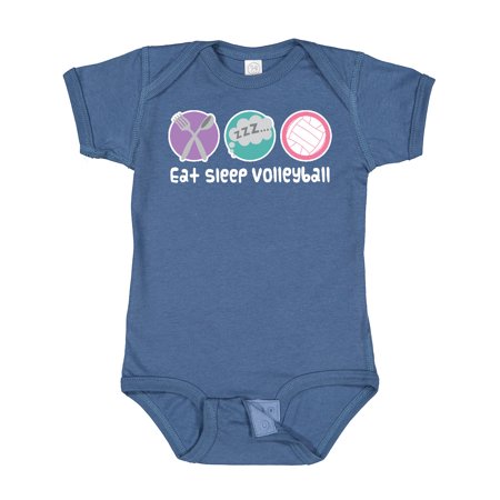 

Inktastic Volleyball Player Team Coach Gift Baby Girl Bodysuit