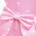 thumbnail image 5 of Girls Party Dress Princess Formal Costumes Toddlers Polka Dot Skirt Vintage Bow Dress, 5 of 6