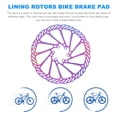 thumbnail image 2 of MasteelfCA 1Pc Stainless Steel Bike Brake Sweep Disc Brake Block Lining Rotors Bike Brake Pad, 2 of 7