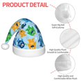 thumbnail image 6 of Cauagu Cartoon Monster Pattern Christmas Hat for Kids,Xmas Holiday Hat Santa Hat for Boys & Girls Festive Headwear Accessories for Christmas/New Year/Holiday, 6 of 6