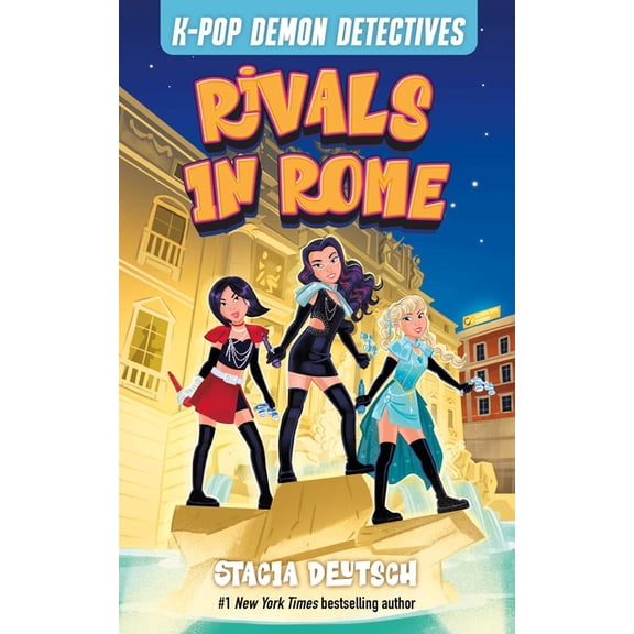 K-Pop Demon Detectives Rivals in Rome: Mystery Stories for K-Pop Fans (Book 3), Book 3, (Hardcover)