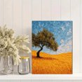 thumbnail image 2 of Qisvanset 12x16 Inch Fancy Cat with Wine & Cheese Canvas Print Wall Art, 2 of 5