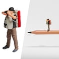 thumbnail image 2 of Figuras Diorama miniatura Zulema 1:87 personas personaje muñeca Micro beige Figura de personas en miniatura, 2 of 8