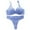 Blue, variant on Seductiva Clothing Intimates for Women Bra Padded Lace Ladies Knicker Push Up Women's Bras Set Underwear 2 Piece Underwear Set