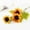Orange, variant on Dalrosia 3PCS Sunflowers Artificial Flowers Long Stems Fake Silk Sunflowers Arrangement for House Wedding Garden Outdoor Party Decoration