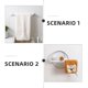 thumbnail image 5 of unbranded Estante De Pared Para Toallas Con Material Resistente Y Desmontable, 5 of 7