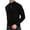 Black, variant on Xysaqa Mens Quarter Zip Up Sweater Lightweight Slim Fitted Knit Pullover Sweaters Long Sleeve Mock Neck Sweater Khaki