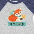 thumbnail image 4 of Inktastic 1st Birthday Woodland Fox 1 Year Old Boys or Girls Baby Bodysuit, 4 of 5