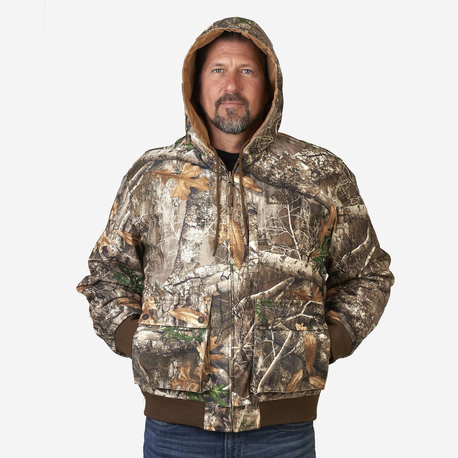 Veste réversible de travail à la chasse pour hommes de Realtree Edge