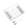 thumbnail image 6 of Uxcell 20pcs 24G Stainless Steel Dispensing Needles, 1-1/2" Glue Needle Tube Blunt Tip, 6 of 6