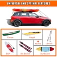 thumbnail image 2 of MeeFar Universal Soft Roof Rack Pads Cargo Carrier System for Kayak/SUP/Canoe, 2 of 6