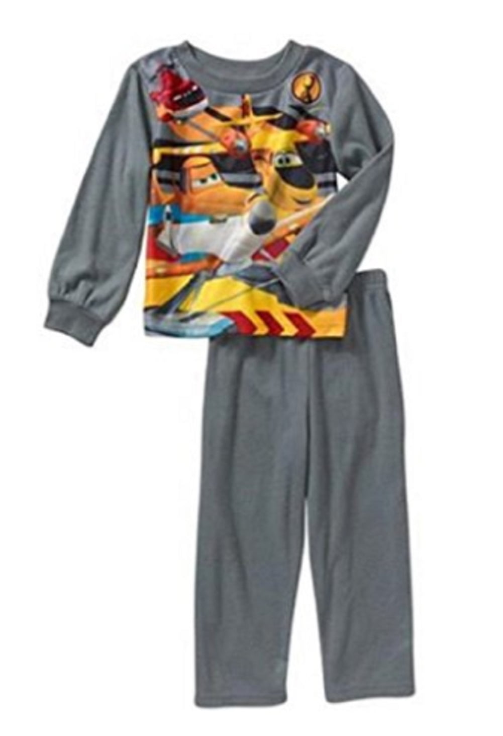 Disney Store Authentic Planes Fire & Rescue Pajama Set Boys Size 3 Toddler PJs