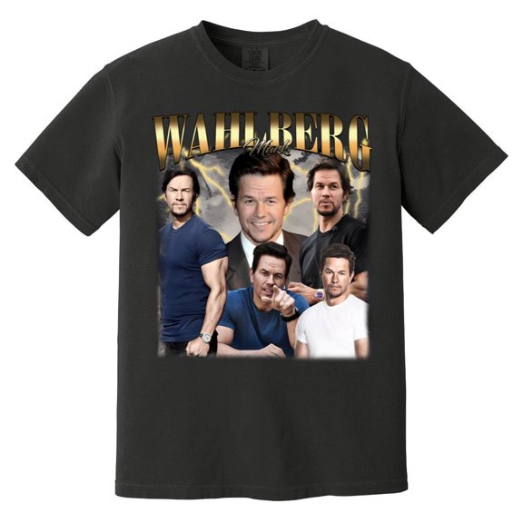 Retro Mark Wahlberg 90s Actor Musician Fan Graphic Tee Comfort Color T-Shirt