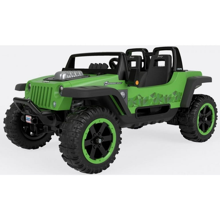 Fisher-Price Power Wheels Pre-Assembled Jeep Hurricane Extreme 2