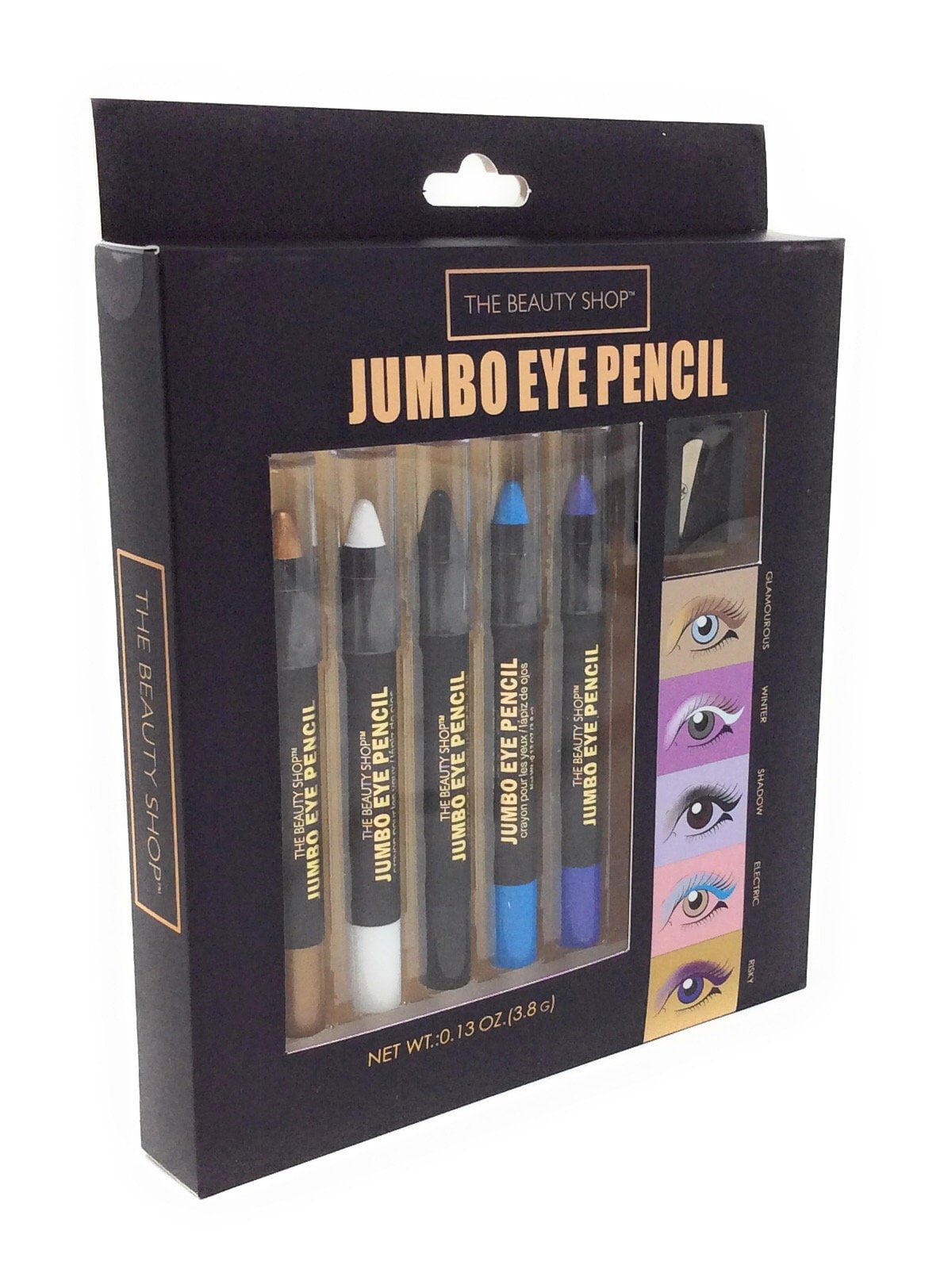 Forever Beauty Jumbo Eye Pencil Liner/Shadow Makeup 5Pack With