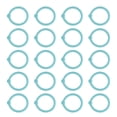 thumbnail image 4 of Loose Leaf Binder Rings, Round Hole Storage Key Rings  For Home For Classroom For Office, 4 of 8