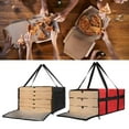 thumbnail image 4 of YIEMEEN Zippered Insulated Bags for Efficient Temperature Control Pizza Delivery Bag, 4 of 14