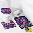thumbnail image 4 of Independence Day Of The United States Flag Shower Curtain Sets with Rugs 4 Piece Rustic, 4 of 8