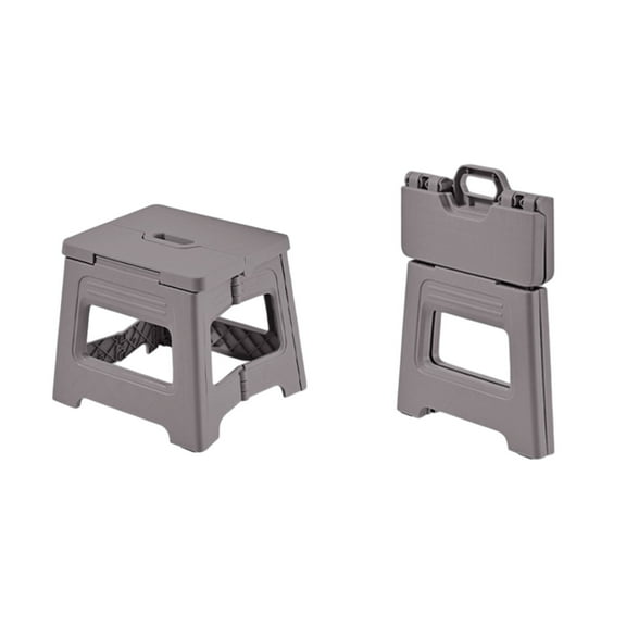 Portable Plastic Folding Stool — Outdoor & Indoor Use, Lightweight, Waterproof, Stable Load-Bearing, Slip-Resistant, Compact Design for Camping, Picnic, Travel, and More