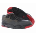 thumbnail image 4 of Nike Air Jordan 4 RM Mens Shoes Size 9.5, Color: Black/Varsity Red/Anthracite, 4 of 5