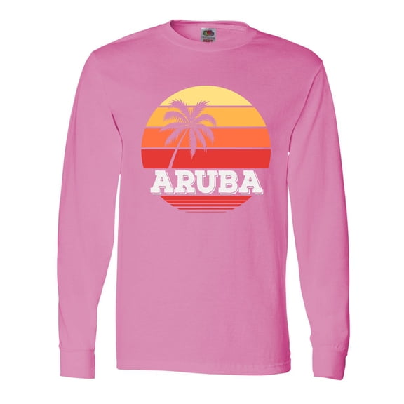 Inktastic Aruba Vacation Long Sleeve T-Shirt