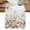 Sage Green Pumpkin Orange White, variant on Orange Green Eucalyptus Leaves Table Runner, Fall Botanical Rustic Washable Cotton Linen Table Runners 36 Inches Long, Dresser Scarf Runner for Nightstand/End Tables/Round Tables 13''x36''