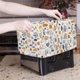 thumbnail image 5 of Xixirimido Abstract Boho Art Geometric Pattern Toaster Cover Coated Sliver Polyester Cover Toaster Appliance Cover For Kitchen Appliance with Drawstring Kitchen Accessories, for 2 Slice, 5 of 7