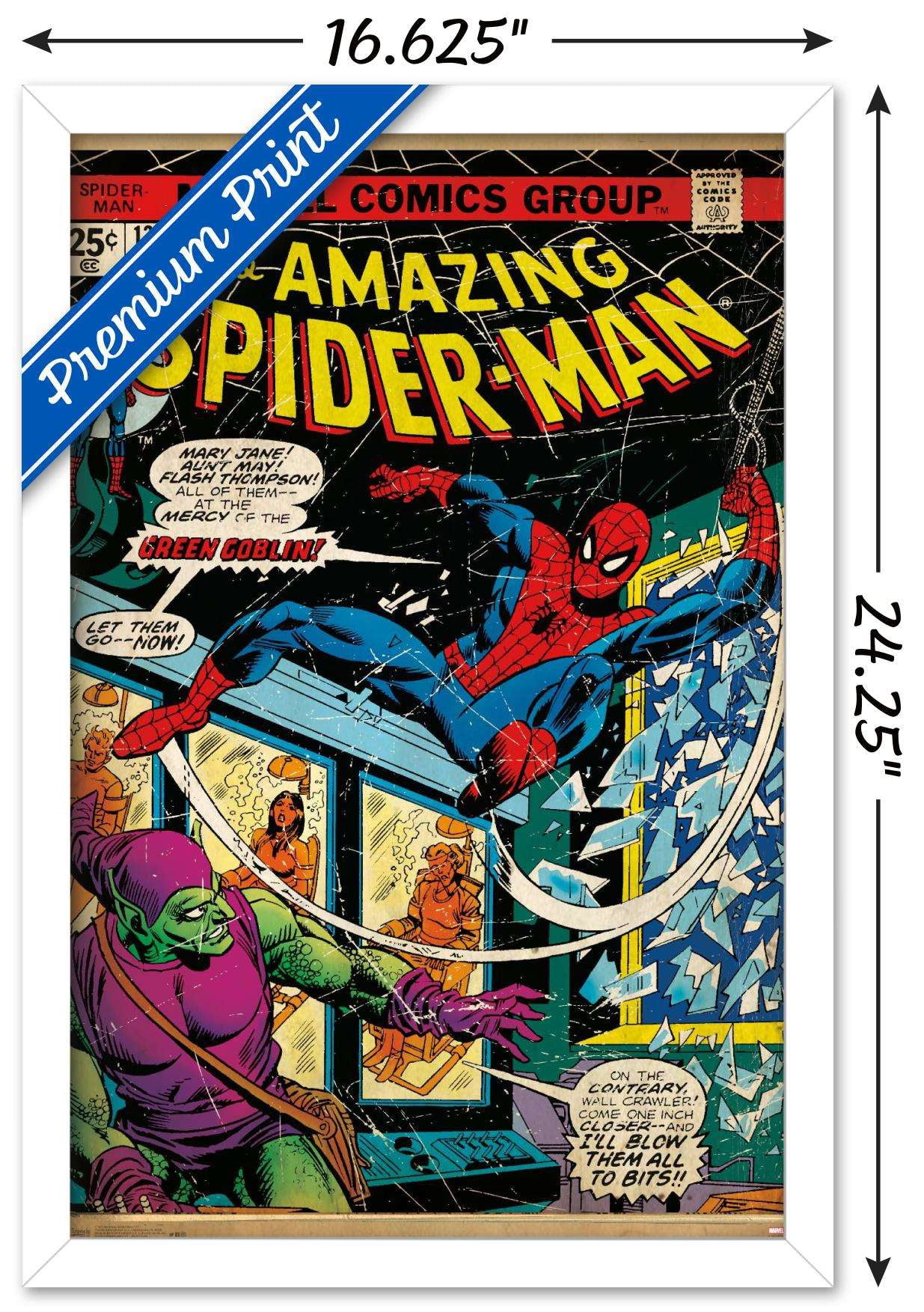 Marvel Comics - Spider-Man - Cover #137 Wall Poster, 14.725" x 22.375", Framed