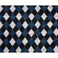thumbnail image 2 of oneOone Polyester Lycra Dark Blue Fabric Argyle Check Sewing Fabric By The Yard Printed Diy Clothing Sewing Supplies 56 Inch Wide, 2 of 4