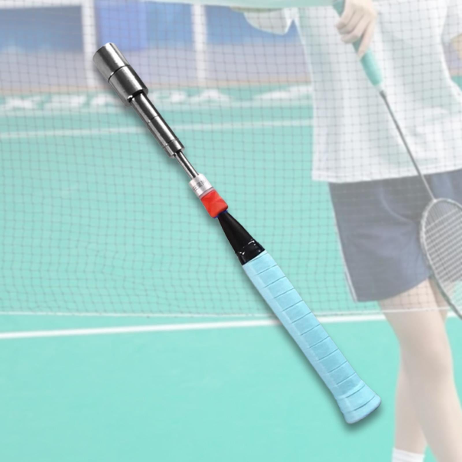 Dualoai Badminton Racket Swing Training Warm up Stick Portable Posture Correction Comfortable Grip Sound Remind Auxiliary Tool 400g