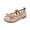 Beige, variant on Gyujnb Toddler Girls Daisy Mesh Ballet Flats Bow Elastic Strap Breathable Soft Sole for Summer Dance & Casual Wear,2-2.5 Years
