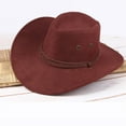 thumbnail image 2 of Seductiva Sale Clothing 2025 Halloween Unisex Cowboy Hat, Men Women Cowboy Hat Western Cap Wide Sunhat Winter Western Cap Wide Brim Sunhat 1PC, 2 of 3